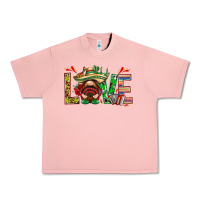 Salmon Mexico love with gnome Urban Heavy Tee - NancyCooperArtShop