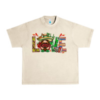 Sandshell Mexico love with gnome Urban Heavy Tee - NancyCooperArtShop