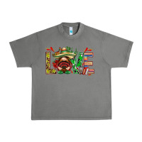 Tornado Mexico love with gnome Urban Heavy Tee - NancyCooperArtShop