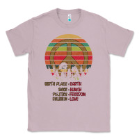 Lilac Birthplace Earth Race Human Peace Sign Hippie Classic Tee - Bettercallsaul