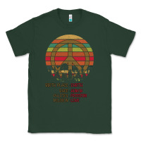 Sports Green Birthplace Earth Race Human Peace Sign Hippie Classic Tee - Bettercallsaul
