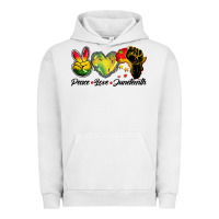 Pigment Lunar Rock peace love juneteenth Urban Hoodie - BarkalooDesign