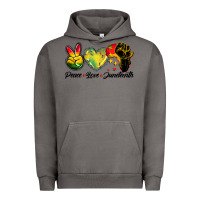 Pigment Tornado peace love juneteenth Urban Hoodie - BarkalooDesign