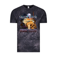 Cloud Black Salem Witch Book Club Vintage Tee - texasbilliewilder