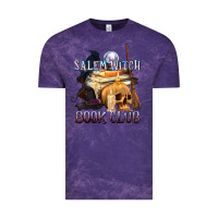 Cloud Purple Salem Witch Book Club Vintage Tee - texasbilliewilder