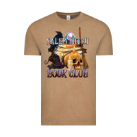 Vintage Coffee Salem Witch Book Club Vintage Tee - texasbilliewilder