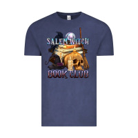 Vintage Denim Salem Witch Book Club Vintage Tee - texasbilliewilder