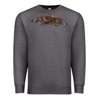 Charcoal Heather Platypus Premium Sweatshirt - LillyAllenDesigns