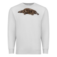 Dove Grey Platypus Premium Sweatshirt - LillyAllenDesigns