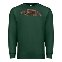 Sports Green Platypus Premium Sweatshirt - LillyAllenDesigns
