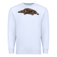 White Platypus Premium Sweatshirt - LillyAllenDesigns