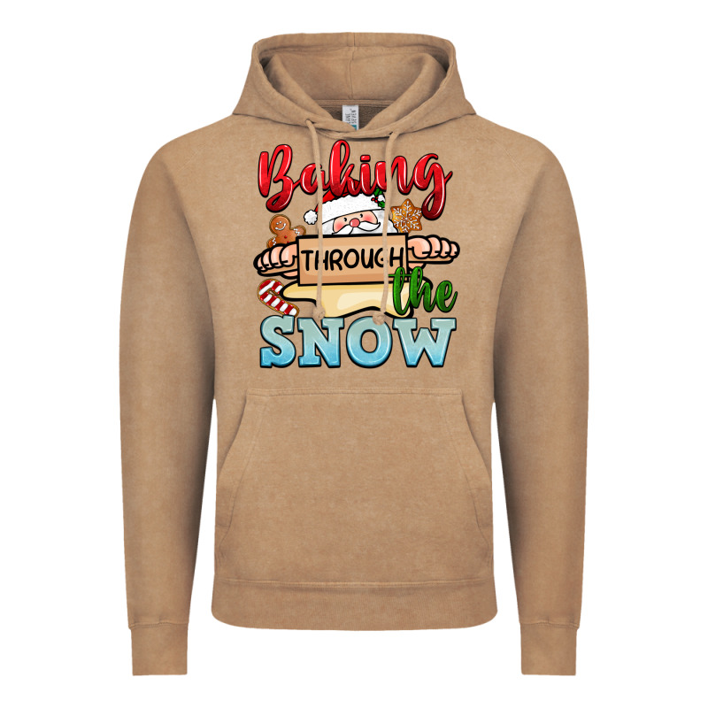 Baking Through The Snow Vintage Hoodie by NancyCooperArtShop | Teevron
