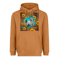 Meerkat arabian horse Heavyweight Hoodie - LillyAllenDesigns