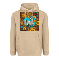 Mushroom arabian horse Heavyweight Hoodie - LillyAllenDesigns