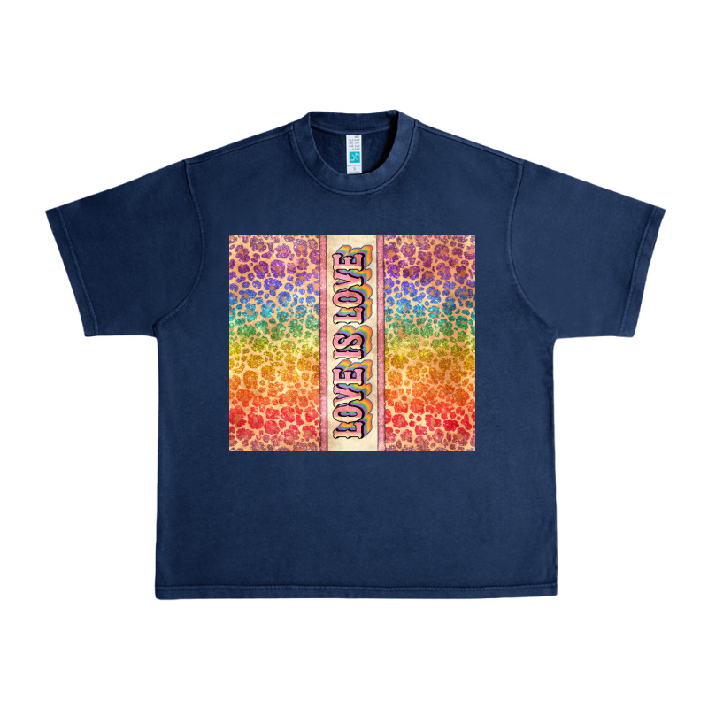 Love Is Love Pride Lgbtq+ Urban Heavy Tee by NancyCooperArtShop | Teevron