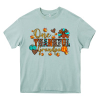 One Thankful Grandpa Heavy Core Tee | Teevron