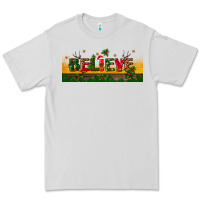 Dove Grey christmas believe Premium Tee - BundleAndBundleShop