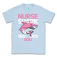 Dusty Blue Nurse Shark Doo Doo Doo Classic Tee - Bettercallsaul