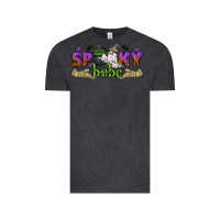 Vintage Black spooky babe halloween Vintage Tee - NancyCooperArtShop