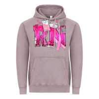 Vintage Zinc Breast Cancer RN Registered Nurse Vintage Hoodie - texasbilliewilder