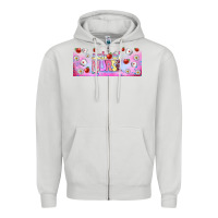 Dove Grey school nurse libbey glass Zipper Hoodie - BundleAndBundleShop