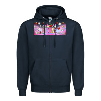 Navy school nurse libbey glass Zipper Hoodie - BundleAndBundleShop