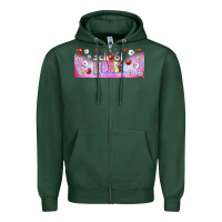 Sports Green school nurse libbey glass Zipper Hoodie - BundleAndBundleShop