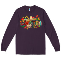 Plum cinco de mayo maestra Long Sleeve Tee - CowGirlArtShop