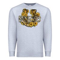 Heather Grey nurse Premium Sweatshirt - SublimationCraftShop