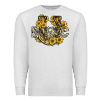 Oatmeal Heather nurse Premium Sweatshirt - SublimationCraftShop