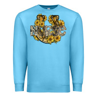 Ocean Blue nurse Premium Sweatshirt - SublimationCraftShop