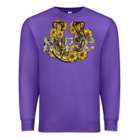 Purple nurse Premium Sweatshirt - SublimationCraftShop
