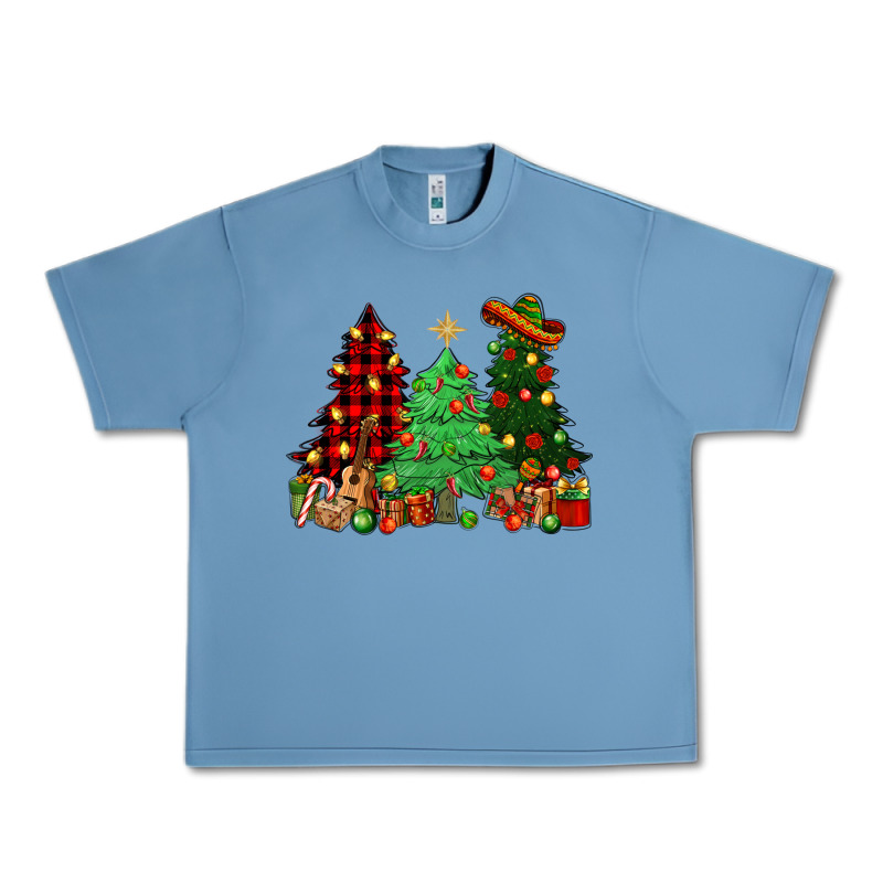 Mexican Christmas Trees Urban Heavy Tee by NancyCooperArtShop | Teevron