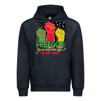 Navy freedom juneteenth since 1865 Urban Hoodie - BarkalooDesign