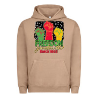 Pigment Burro freedom juneteenth since 1865 Urban Hoodie - BarkalooDesign