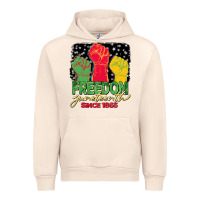 Sandshell freedom juneteenth since 1865 Urban Hoodie - BarkalooDesign