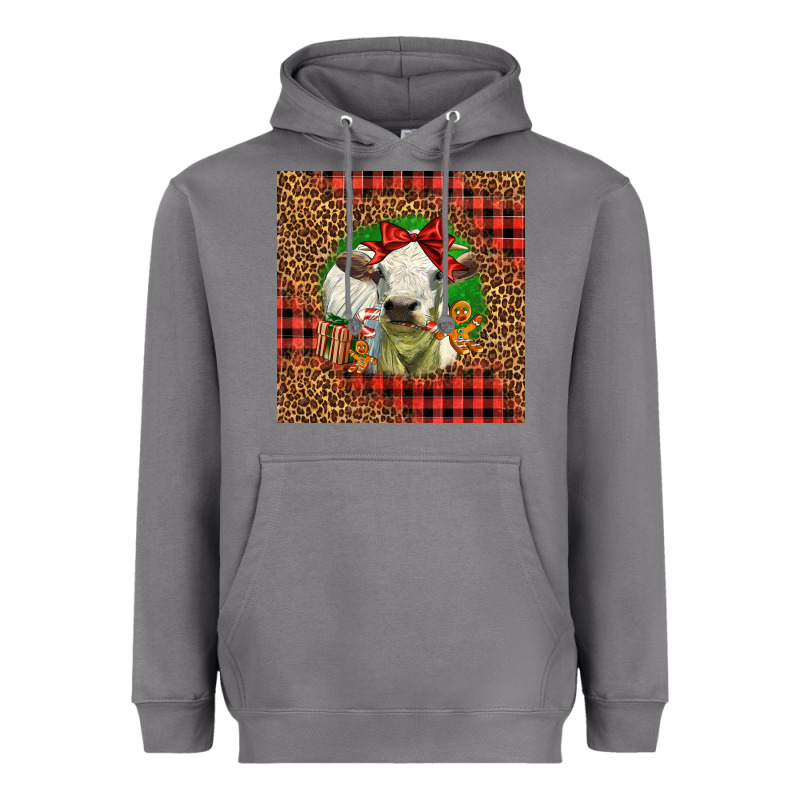 Cute Baby Calf Christmas Heavyweight Hoodie by LillyAllenDesigns | Teevron