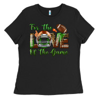 Black for the love of the game Ladies Tee - BundleAndBundleShop
