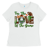 White for the love of the game Ladies Tee - BundleAndBundleShop