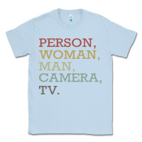 Dusty Blue Person Woman Man Camera Tv Classic Tee - Bettercallsaul