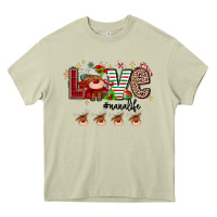 Mossy love christmas Heavy Core Tee - MaliasSmallBusiness