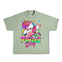Oil Green Pride Day LGBTQ+ Urban Heavy Tee - NancyCooperArtShop