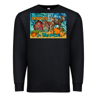 Black Cutest Pumpkins In The Patch Premium Sweatshirt - LillyAllenDesigns