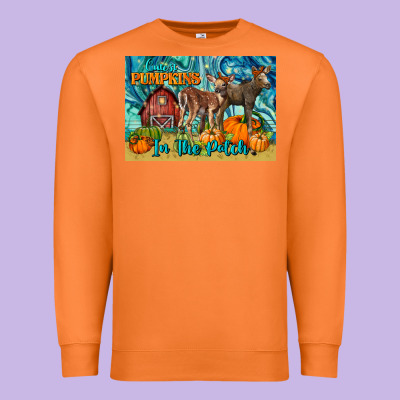 Cutest Pumpkins In The Patch Premium Sweatshirt Designed By Lillyallendesigns