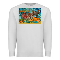 Dove Grey Cutest Pumpkins In The Patch Premium Sweatshirt - LillyAllenDesigns
