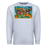 Heather Grey Cutest Pumpkins In The Patch Premium Sweatshirt - LillyAllenDesigns