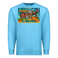 Ocean Blue Cutest Pumpkins In The Patch Premium Sweatshirt - LillyAllenDesigns