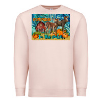 Pale Pink Cutest Pumpkins In The Patch Premium Sweatshirt - LillyAllenDesigns