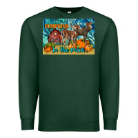 Sports Green Cutest Pumpkins In The Patch Premium Sweatshirt - LillyAllenDesigns