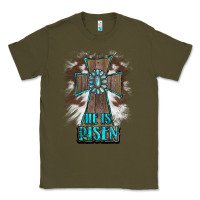 Army Green cross1 Classic Tee - RanaPortraitStore